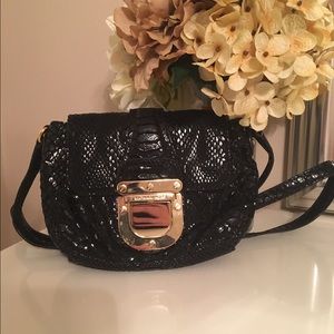 Michael Kors Python Embossed Leather Crossbody