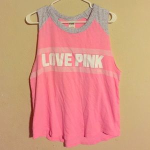 Pink muscle shirt