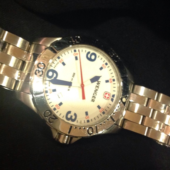 Stainless steel watch Swiss