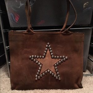 Handmade 100% leather purse
