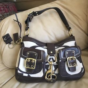 FINAL Linen Coach with Tassel & keychain 7469