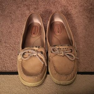 Sperry animal print shoes