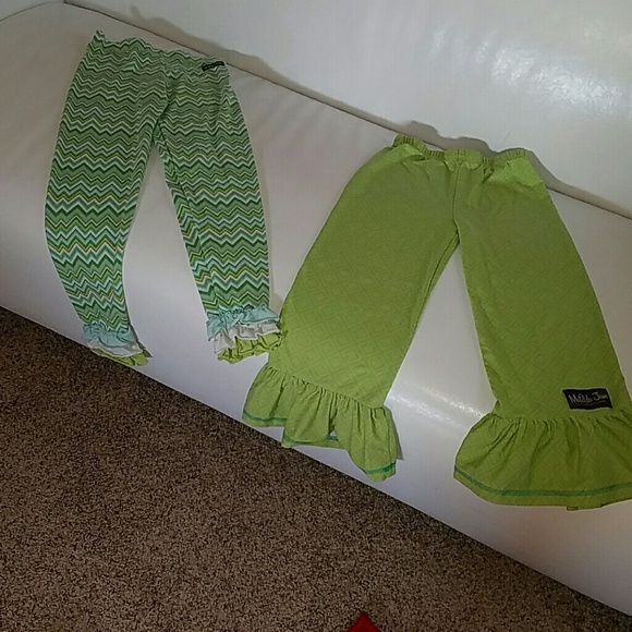 Two Pair Matilda Jane size 6 girls pants