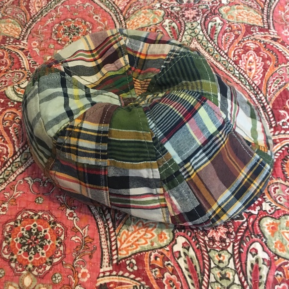 Cute plaid cabbie hat