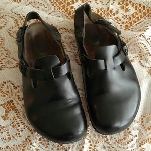 birkenstock boston with backstrap