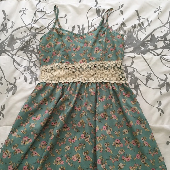 Vintage floral dress