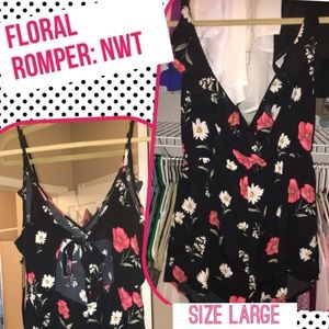 Floral Romper