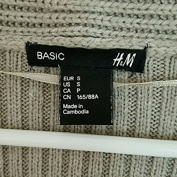 H&M Tan Knit Cardigan / Sweater - Picture 3 of 3