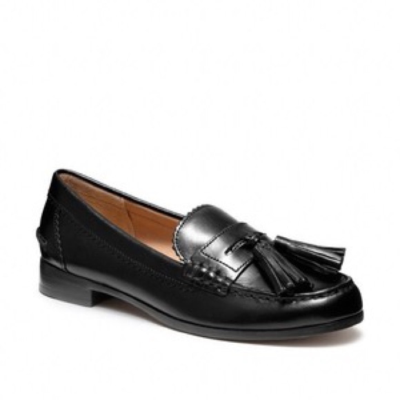 Coach Black Leather Loafer