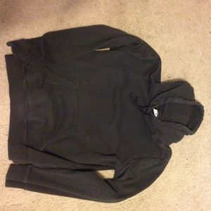Black Nike hooded sweatshirt