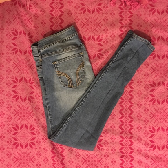 Hollister light skinny jeans