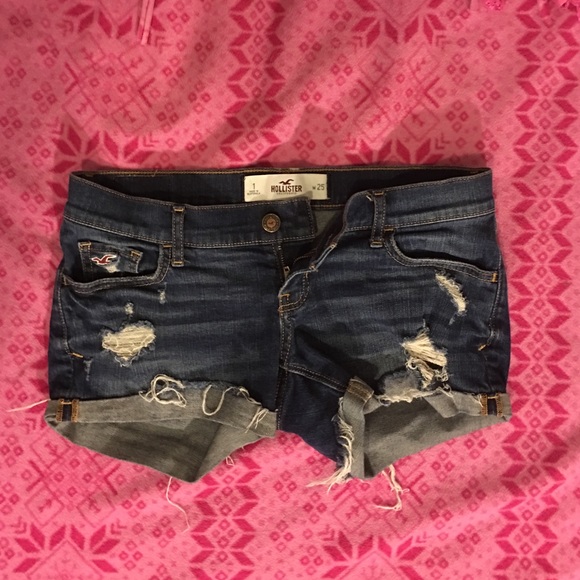 Blue jean shorts - Picture 1 of 4