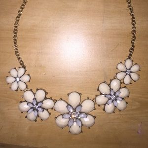 F21 Floral statement necklace