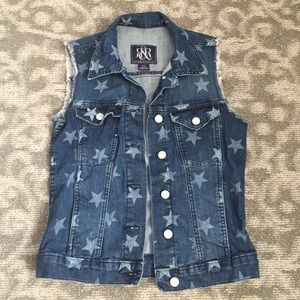 Denim vest