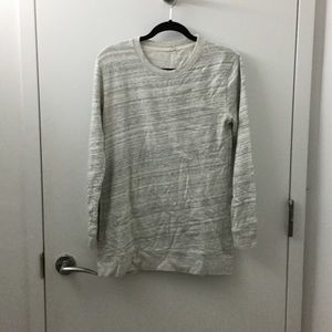 J.Crew tunic sweatshirt size small