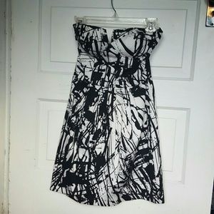 Strapless dress