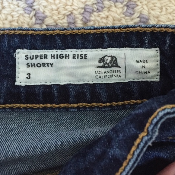 High Rise PacSun Jean Shorts - Picture 4 of 4
