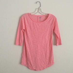Pink junior top