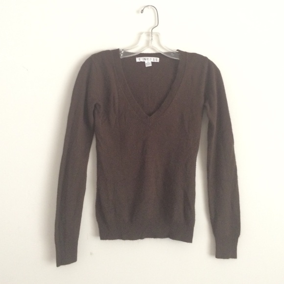 Brown sweater