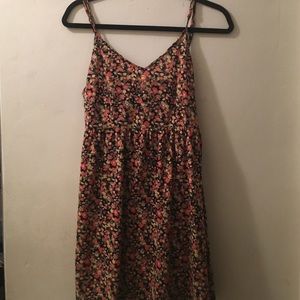 Floral print dress