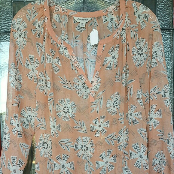 Lucky Brand lightweight blouse