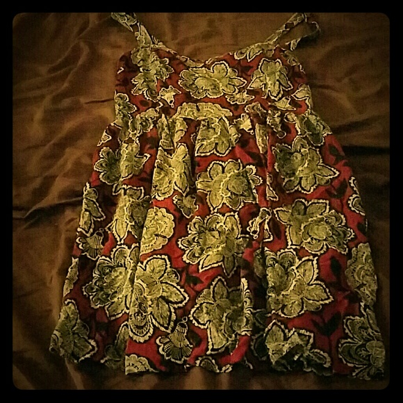 Forever 21 dark red mini dress - Picture 1 of 1