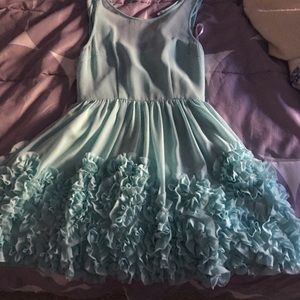 Light blue party dress