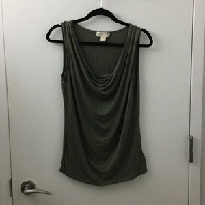 Michael Kors olive green tank size medium
