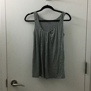 J.crew loose tank top size xs in grey
