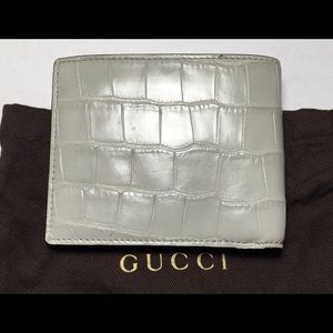 Gucci Alligator men's wallet