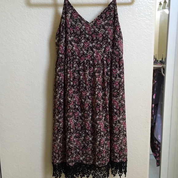 Floral boho dress