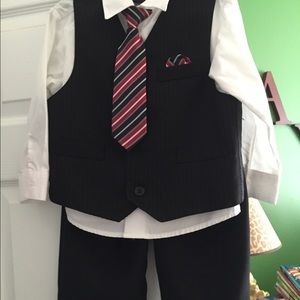 Only Worn Once! Boys Suit.