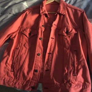 Red Levi's Jean Jacket