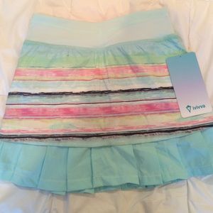 ivivva "country clubbin'" skirt