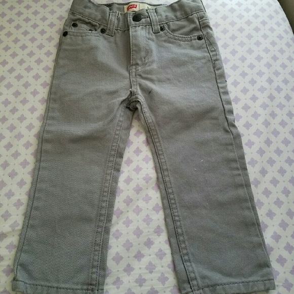Levi's boys 5'11 Slim (grey) NEW