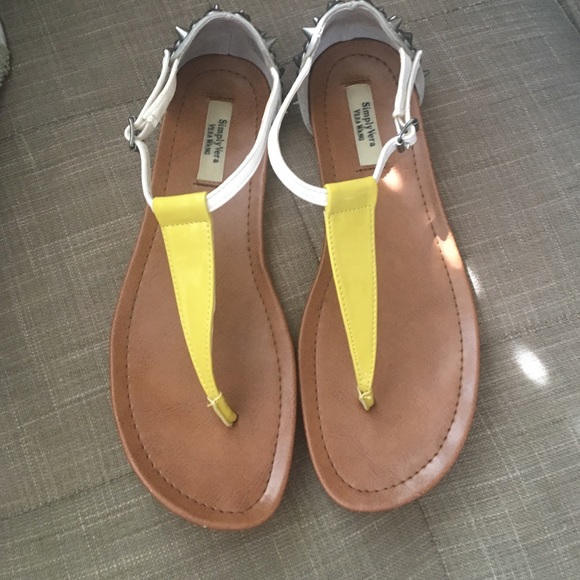 Simply Vera Spiked sandals.