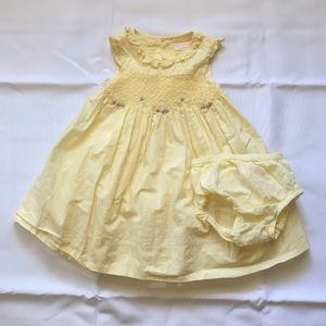 Yellow summer dress