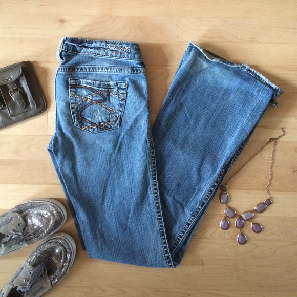 Silver Jeans Denim - Silver jeans: "Frances" size 26