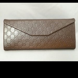 Authentic Gucci eyeglass Case