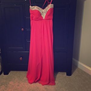 Pink prom/formal dress