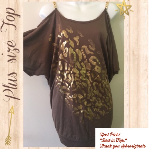 Kress  Tops - ‼️SOLD‼️Plus size Animal