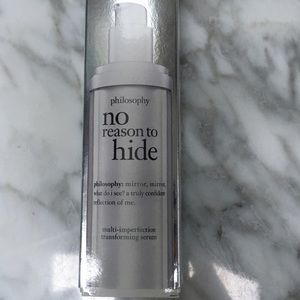 Philosophy No Reason To Hide Serum NIB