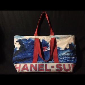 chanel surf tote
