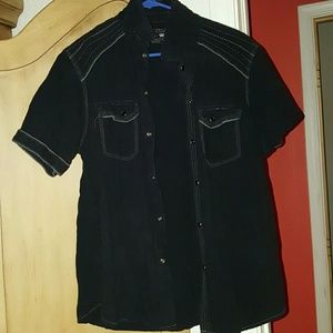 Men's Buckle button down shirt