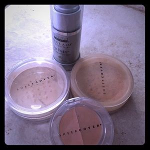 Sheer cover set. 4 items