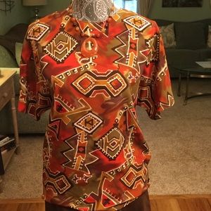 DRESSY SHELL SHORT SLEEVE BLOUSE