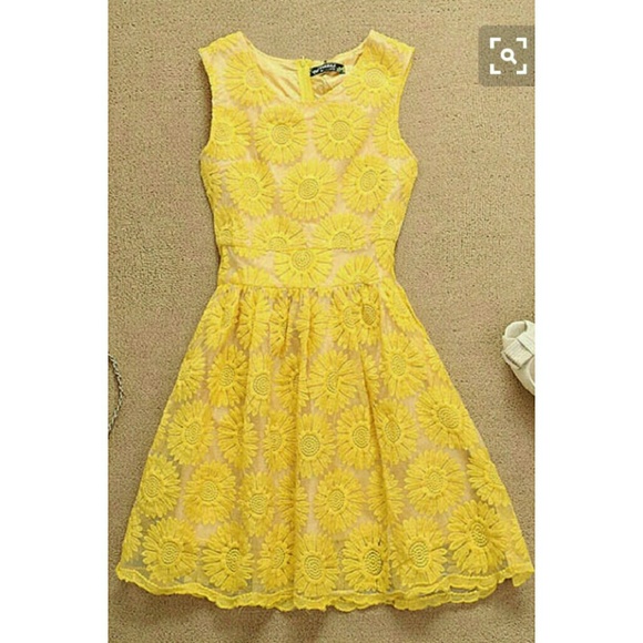 Sunflower Yellow Dress
