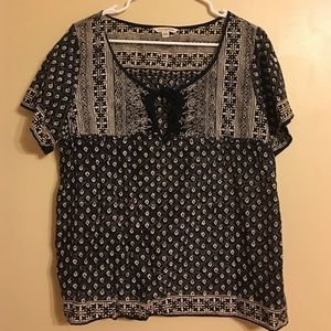 Black American eagle top