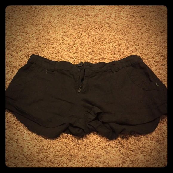 Sophisticated Black Shorts