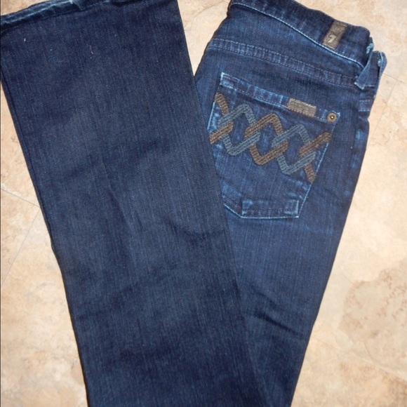 7 for all man kind boot cut jeans